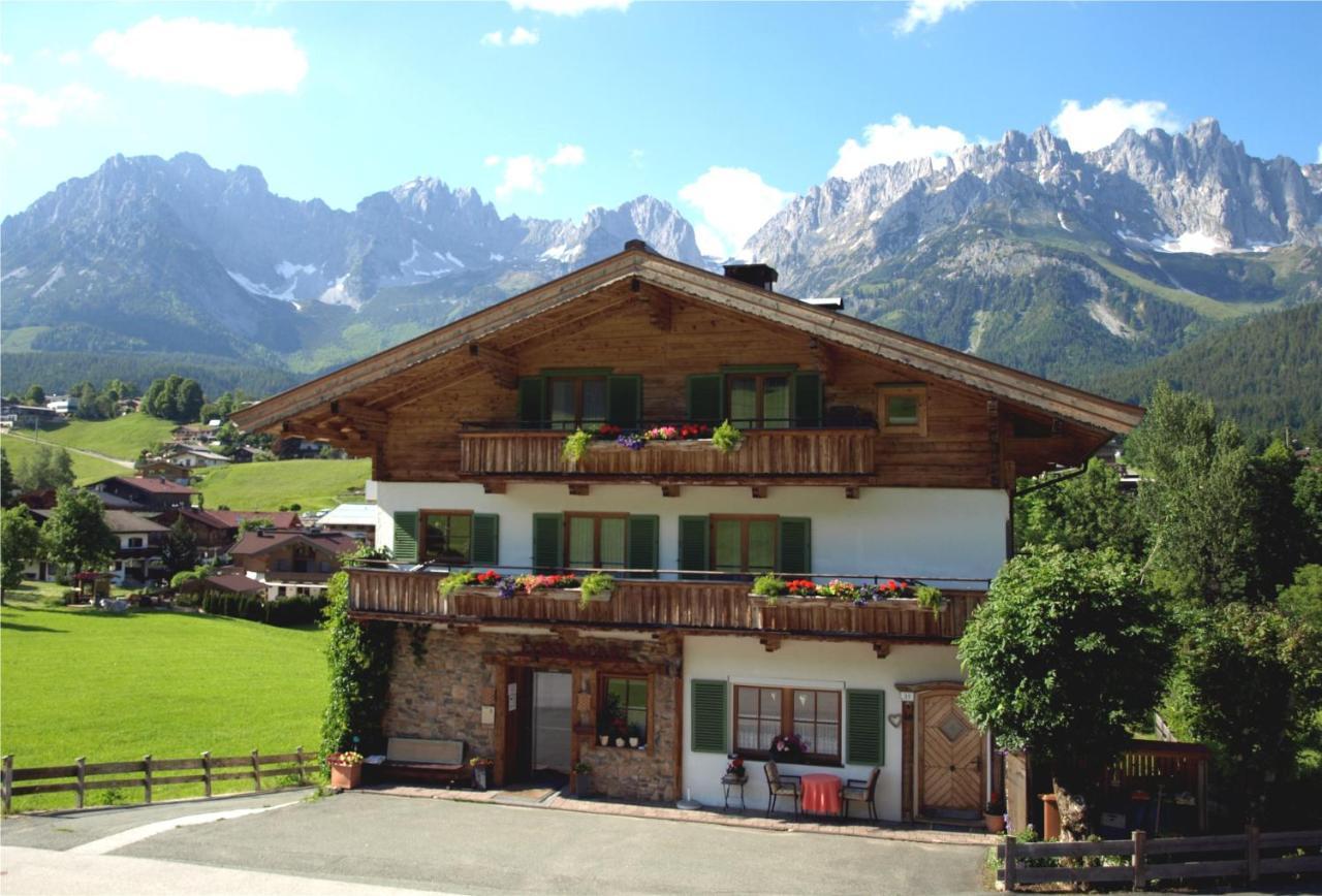 Mein Tyrolapart Im Zentrum Vom Wilden Kaiser Going am Wilden Kaiser Екстер'єр фото